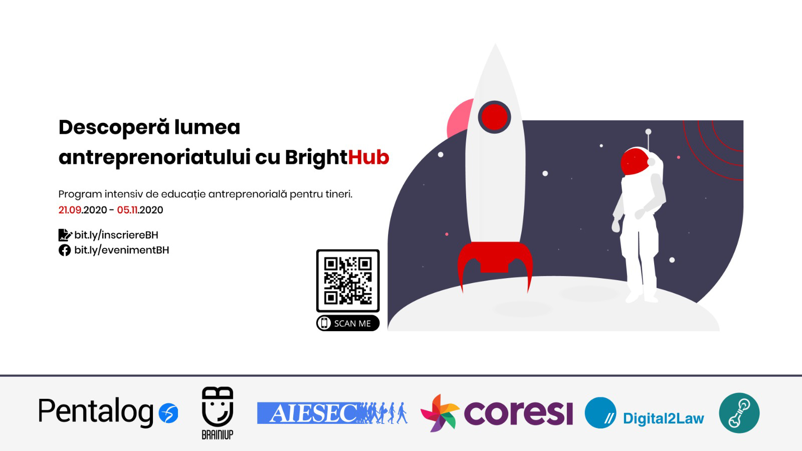 Îndrăznește să fii antreprenor cu BrightHub!